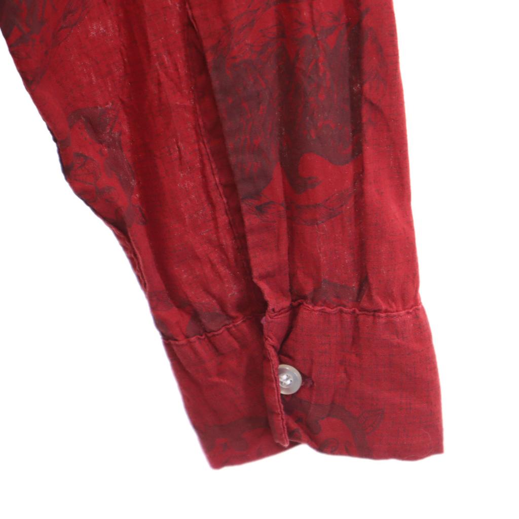 Campus 60s Vintage Made In USA Overall Handle Long Sleeve Button Down Shirt Men's Used