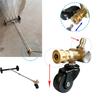 2025+ Chassis Cleaning Swivel Wheel for Pressure Washer Swivel Wheel Adapter for- Snow Foam Water Jet High Pressure