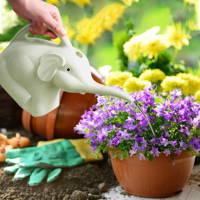 Elephant Watering Can Kids Home Patio Lawn Gardening Irrigation Plant Outdoor Cute Cartoon Plastic Watering Pot