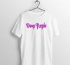 Deep Purple Logo - White 100% Cotton T-Shirt Short Sleeve - Hard Rock Tee Gift