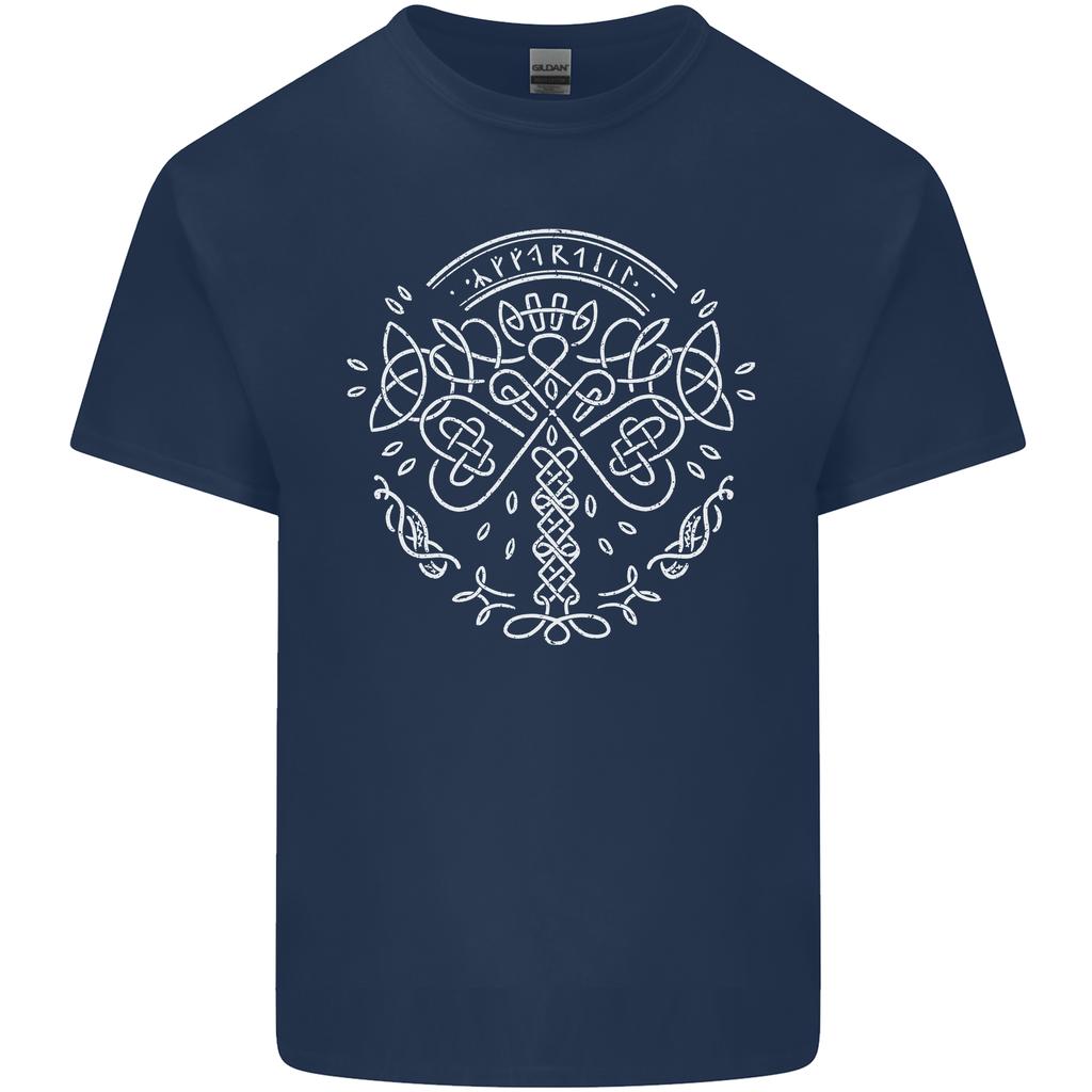 Viking Yggdrasil Tree Norse Mythology Thor Unisexs Light Cotton TShirt