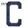 Outdoor House Number Light Solar Address Sign, LED Lighted for Waterproof Sign Outdoor, Auto On/Off, Garden Door Decoration Warm