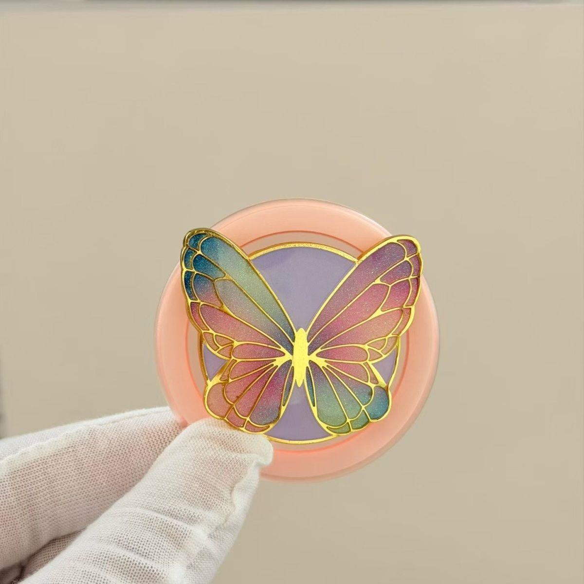 

Dream Garden Magnetic Airbag Phone Holder for Apple MagSafe - Detachable Round Pad Contact customer service for other colors