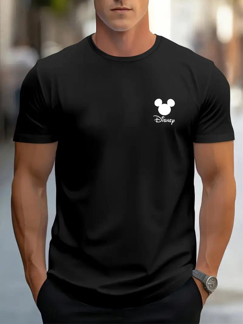 

Мужская футболка оверсайз Disneyland, футболка с Микки Маусом, повседневная хлопковая женская футболка, топ, футболка для отпуска, унисекс, подарок на день рождения, короткий рукав S