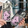 Phone Case: 2D Flat Samsung Galaxy A34 A35 M05 M06 S20 S22 S21 FE Plus 5G Protective Case, Light Pink Kitty, Christmas and Halloween Gift