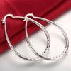 Retro European American Large Round Hoop Earrings - Star Design Fashion