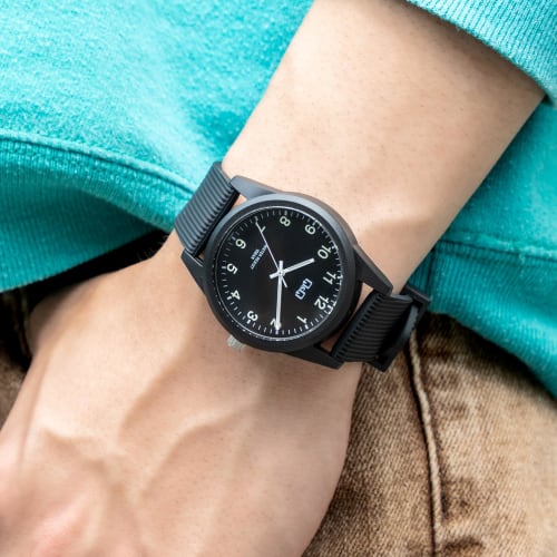 Citizen Q&Q Analog Watch, 10 ATM Water Resistant, Urethane Strap, VS40-002, Black