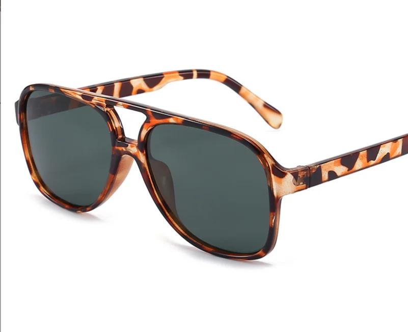 Classic Brand Polarized Sunglasses For Men Women Vintage Oval Frame Goggle Driving Night Vision Eyewear UV400