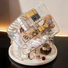 1Pcs Rotating Cosmetics Organizer Box Desktop Lipstick Makeup Storage Box Large Capacity Jewelry Makeup Brush Skincare Holder