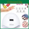 Професійна UV LED лампа для нігтів Sun-x5plus 80 Вт з автосенсором для полімеризації гелю