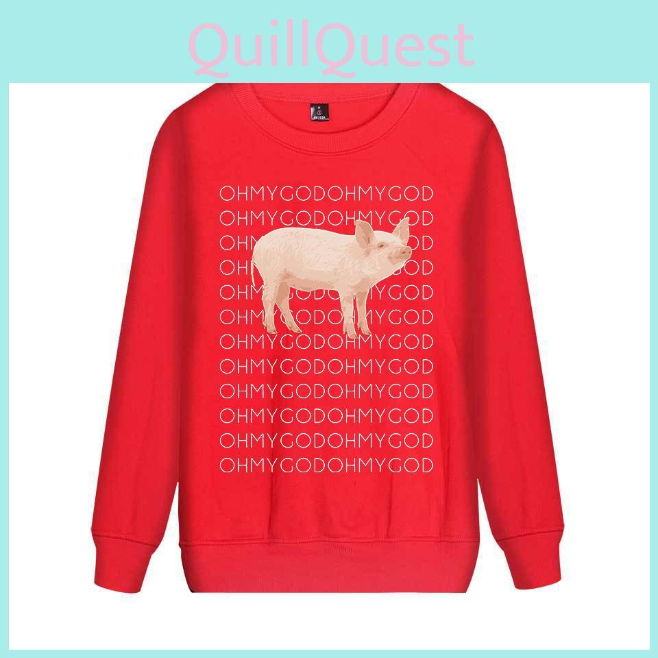 Shane Dawson Oh My God Pig Hoodie Premium Quality Sweatshirt For Ultimate Comfort