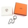 Pristine HERMES key ring H to speed key ring Silver mens Used