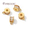 18K Gold Plated Bails,Pendant Bail,Bail Beads Charms Connectors For Jewelry,DIY Necklace/Bracelets Making Accessories