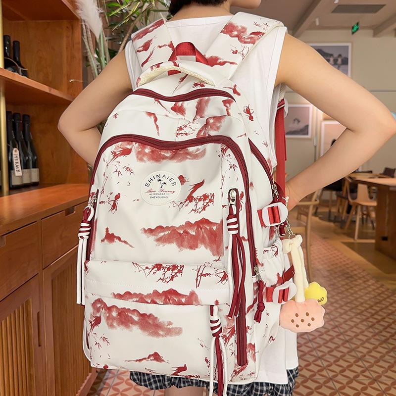 Children's Schoolbags  Elementary School Students Girls  Junior High School Students  Two Piece Set of Large Capacity  High Value Backpacks