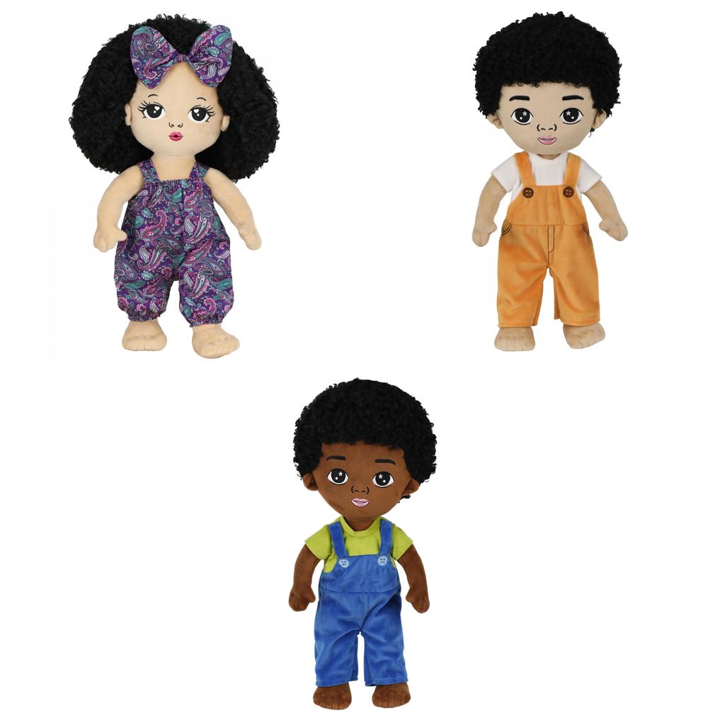 43cm Explosive Head Boy And Girl Plush Dinosaur Doll Toy