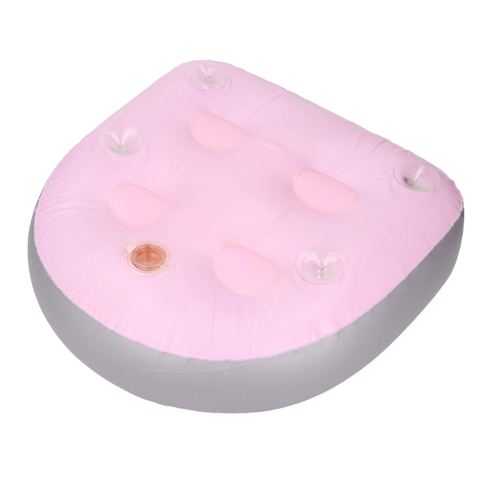 

Надувное сиденье-бустер для спа и гидромассажной ванны, присоски, нескользящая поддерживающая подушка-бустер Roseate