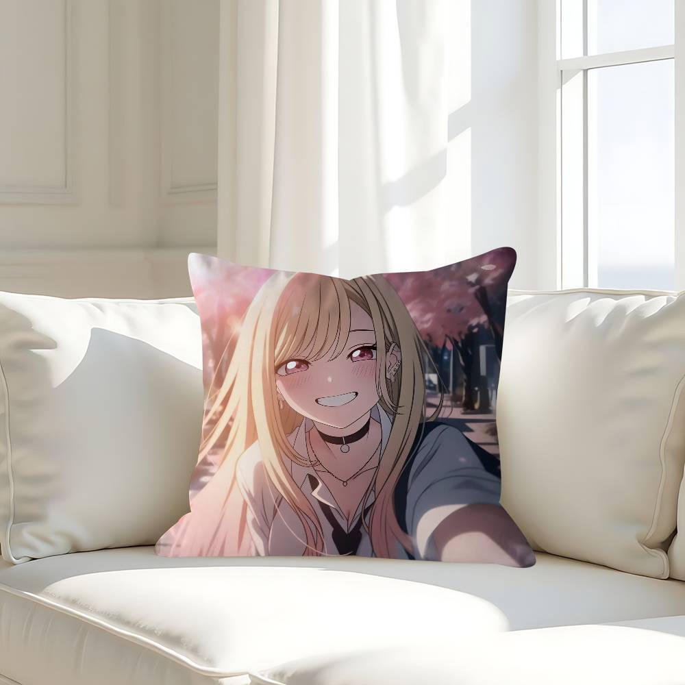 Marin Kitagawa Cushion Cover Decorative Pillow Sofa Home Decor Case Pillow Cases