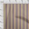 oneOone Bomull fleksibelt stoff flerfarget stripe trykt stoff 1 Yard 40 tommer