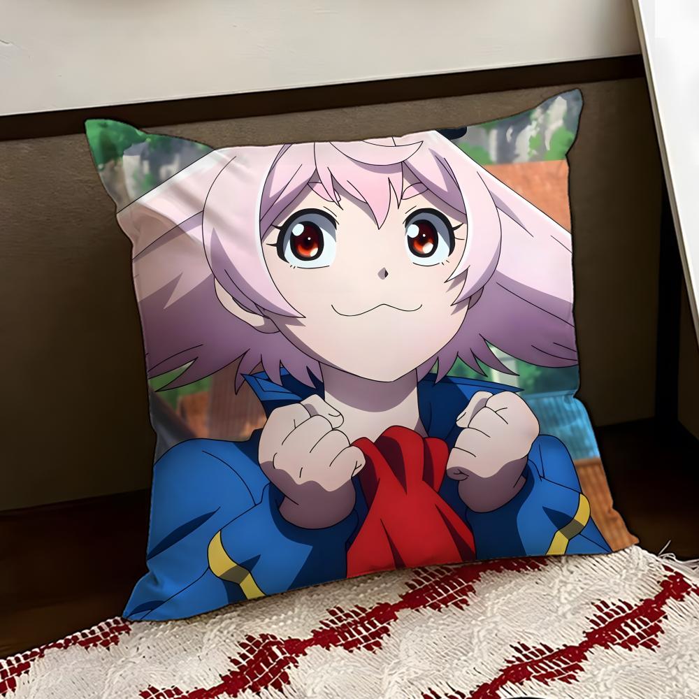 Anime SShangriLa Frontier Cushion Cover Reversible Soft Durable Pillow Cover Home  Car MultiScene Use for Daily Comfort