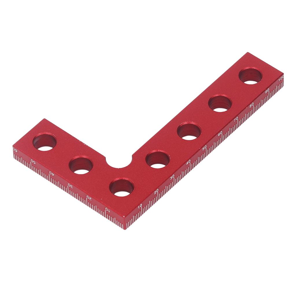 Mini Small Square Center Finder Tool 90 Degree Quick Measuring Aluminum Alloy Woodworking Ruler for