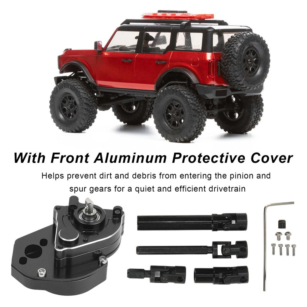 RC Car Assembly and Drive Shaft Set Aluminum Alloy Exquisite RC Car Accessories for al SCX24 1Celsius24 RC Cars