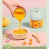 250ML Electric Garlic Crusher USB Charging Portable Mini Food Chopper Vegetable Chopper Small Food Processor