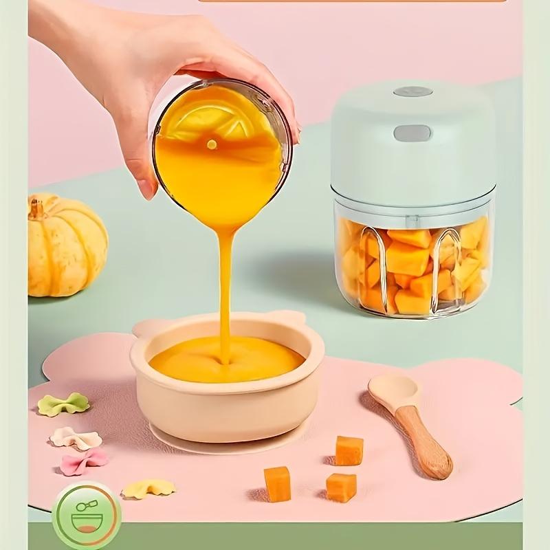 250ML Electric Garlic Crusher USB Charging Portable Mini Food Chopper Vegetable Chopper Small Food Processor