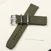 20mm 22mm Baumwoll-Nylon-Uhrenarmband für Casio Herren Militär-Sportband Gewebtes Canvas-Gewebeband für Seiko Schnellverschluss-Armband