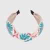 LALA Ethnisches Blumen-Import-Haarband - Grau