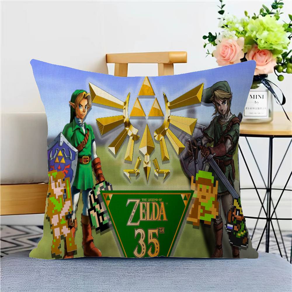 Die Legende von Z-Zelda Spiel Kissenbezug Zoll Bauernhausdekor Heim Überwurf Kissenbezüge für Couch Dekorationen