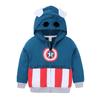 Boys Hooded Zip Up Sweatshirt Jacket with Eye Mask for Spring and Autumn