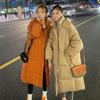 Autumn Winter Thicken Female Warm Long Parka Women Solid Color Loose Puffer Big Pocket Hooded Coat Jackets Outwear