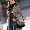 Lychee pattern saddle bag women's messenger bag