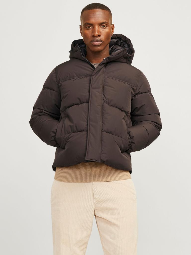 Winter Jacket Jack & Jones Bradley Down Jacket (12256974) Jjebradley Puffer Hood Sn (12256974) Mulch