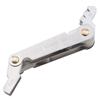 52pcs Stainless Steel Thread Gauge Metric and Imperial 55 60 Degree SAE Precision Gear Tooth Screw Thread Pitch Gauge Size Tool