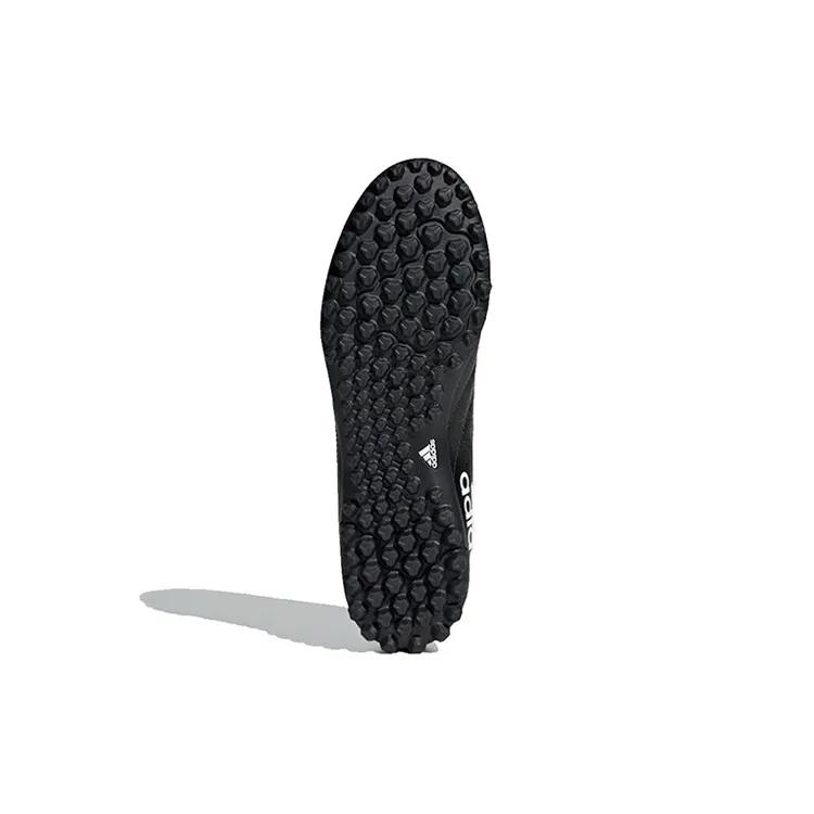adidas Goletto 7 TF J 'Black White' (Unisex) Core Black / Cloud White / Red Kids' Soccer Shoes FV8710