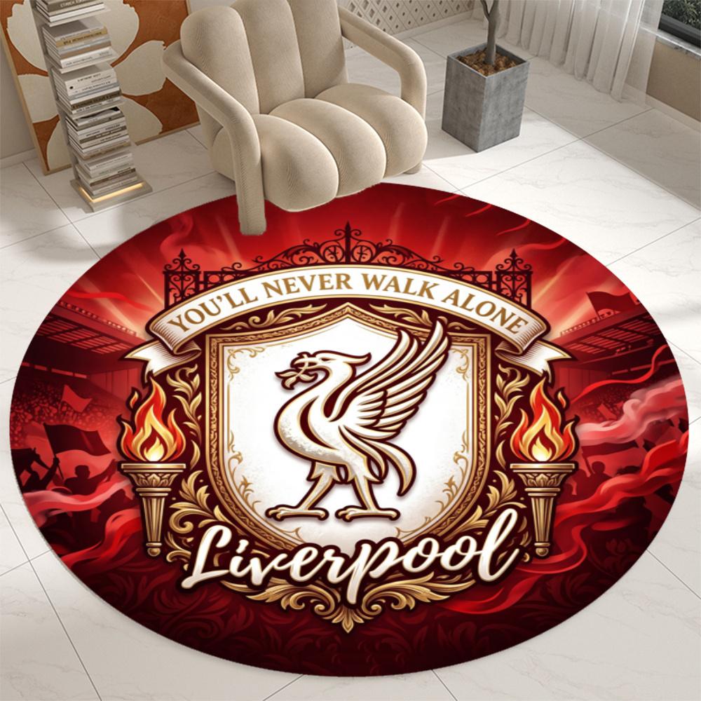 Liverpool Football Club Floor Mat Design For Hallway Decorate Room Foyer Kitchen Antislip Carpet Decorate Offices