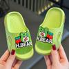 Children's Slippers Summer Cartoon Boys Indoor Home Non-Slip Soft Sole Bathroom Cute Girls Baby Parent-Child Sandals