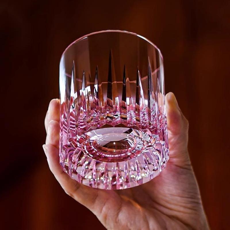 K9 Crystal Glass EDO Kiriko Cup Japanese Style Handmade Engraved Glassware Wedding Gift Glacier Luxury Whiskey Tumbler Beer Mug