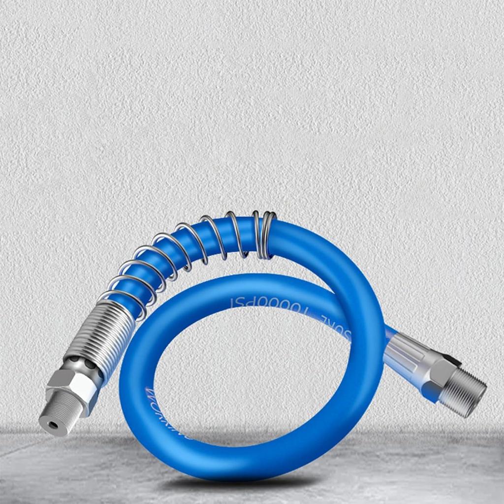 High-Pressure Self-Locking Flat Nozzle Grease Gun Coupler