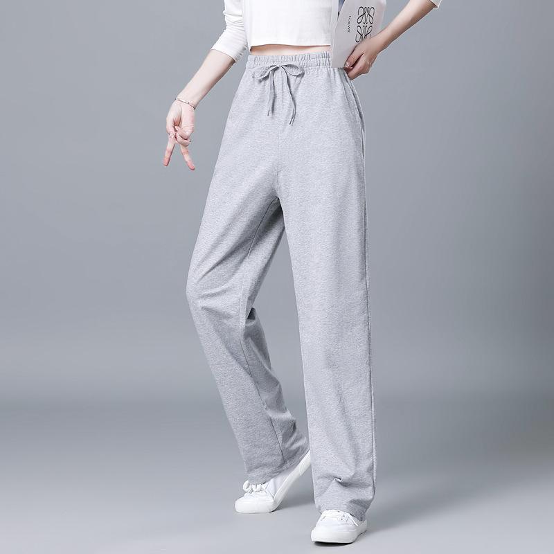 Women's Spring/Fall High-Waisted Lightweight Athletic Pants: Casual, Slimming, Moderately Stretchy, Drawstring Pants