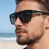2026 Men's Retro Square Frame Polarized Sunglasses for Outdoor Driving