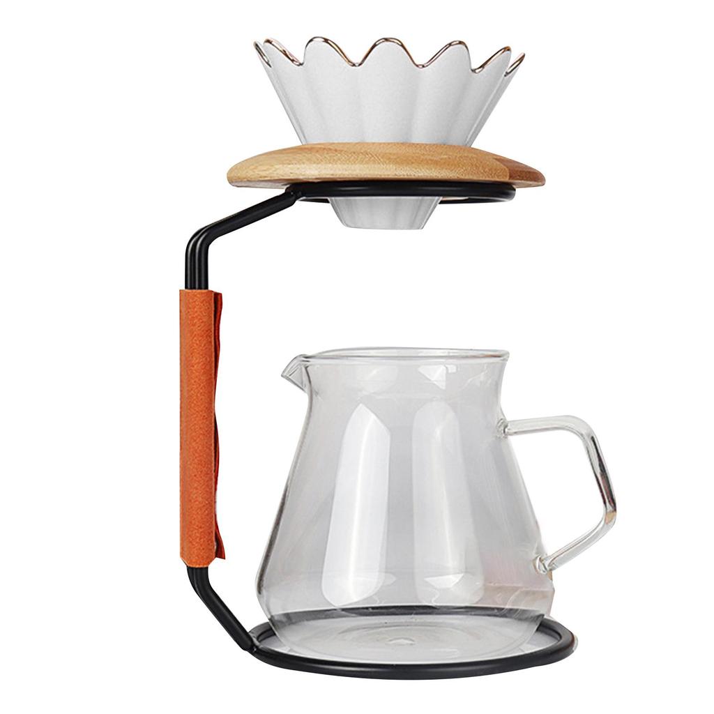 Cone Brewer Reusable Paperless Coffee Filter Cup for office Household white 102mmx80mm