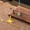 Alloy Incense Cone Making Kit DIY Handmade Craft Durable Set with Spoon for Home Meditation Yoga Lover Gift Choice