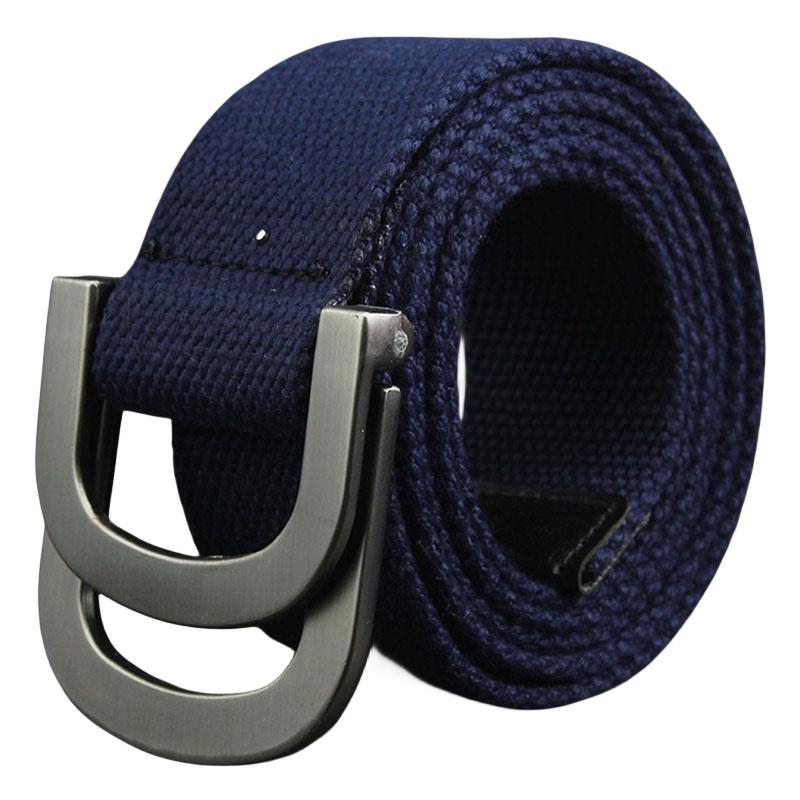 Stylish Candy Colored Canvas Belt For Men And Women Durable And Fashionable