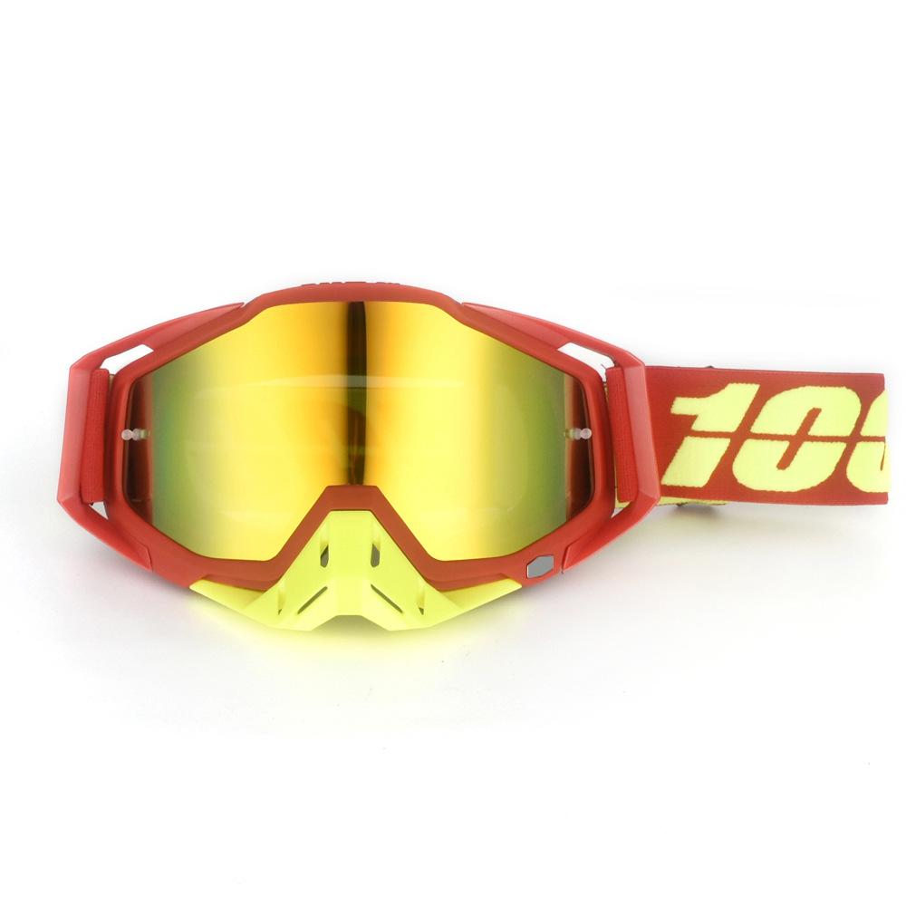 Motorcycle Goggles Color Off-road Helmet Goggles Windproof Sand Riding Glasses Ski Goggles