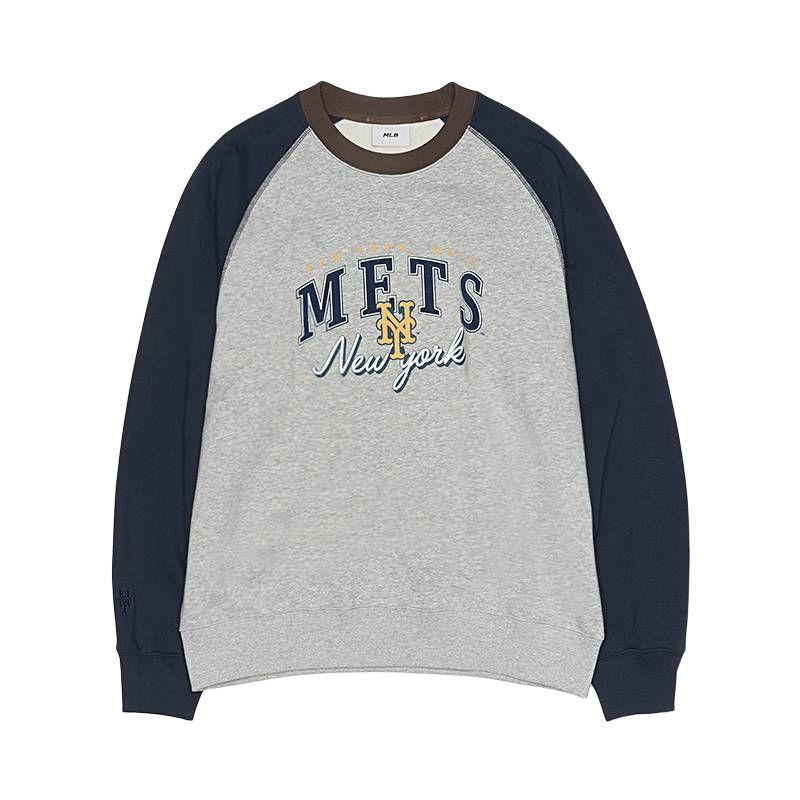MLB New York Mets FW25 Sweatshirt Unisex 3AMTV1154-09MGS M