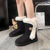 Fashion Women Winter Warm Shoes Anti-slip Comfortable Flats Female Snow Boots Shoes for Women