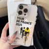 Tour De France Phone Case for Xiaomi Redmi Note A5 A3 15 14 13 14c 13c 12 11 12s 12c 10c 10 9  Pro Plus 4G 5G Transparent Cover