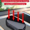 1 Piece Led Flashing Lights Car Fake Security Light Solar Powered Simulated Dummy Alarm Wireless Warning Anti-Theft Caution Lamp